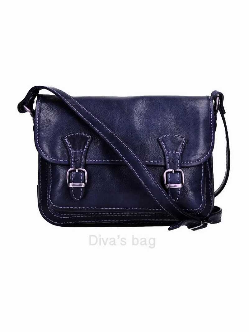 LISBONA — kožená crossbody kabelka