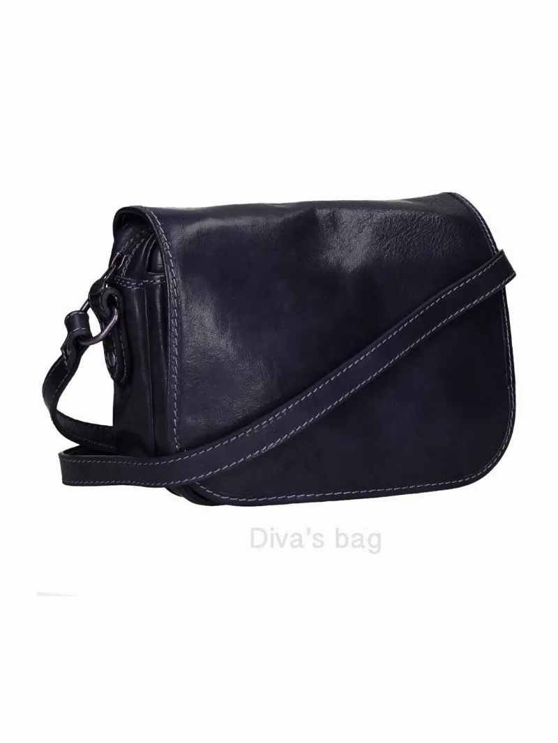 DEBORA — kožená crossbody kabelka