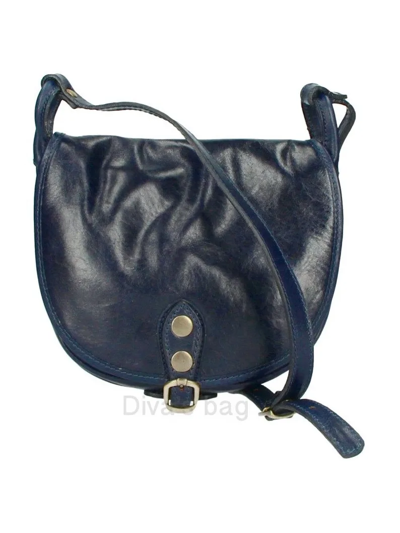 PAOLA — kožená crossbody kabelka