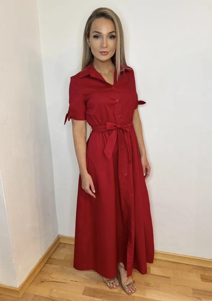 FIOCCO — Košeľové šaty s mašľou